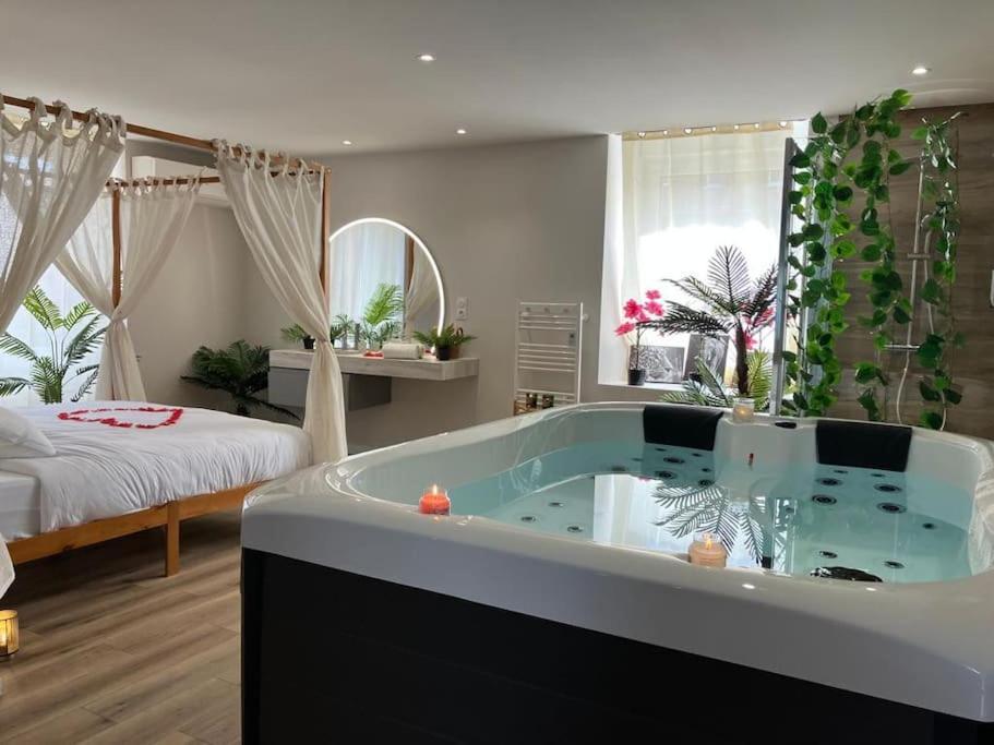 Jungle Secret Spa Nuit Insolite Giromagny Exterior photo